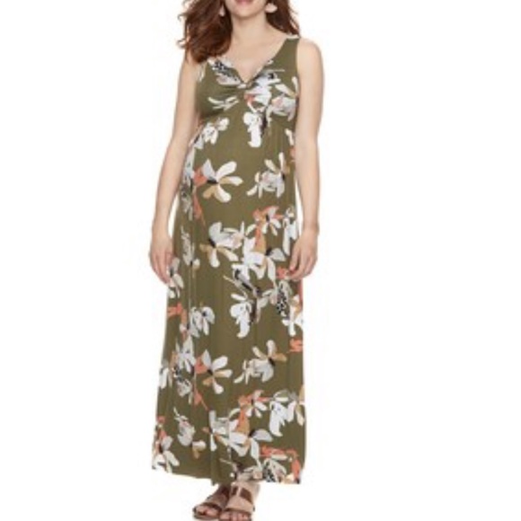 New Maternity Maxi Dress - Picture 4 of 4